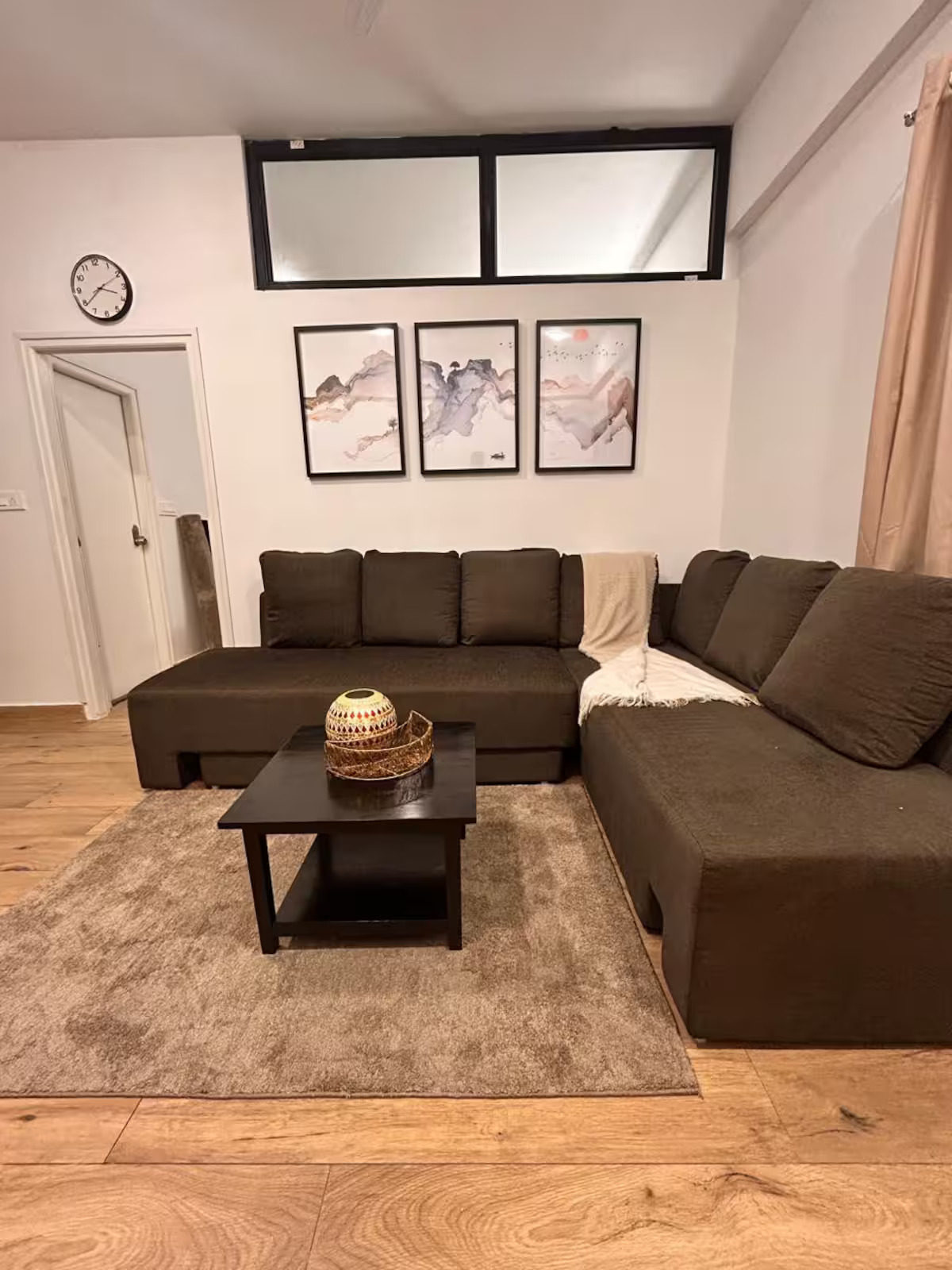 Furnished living room